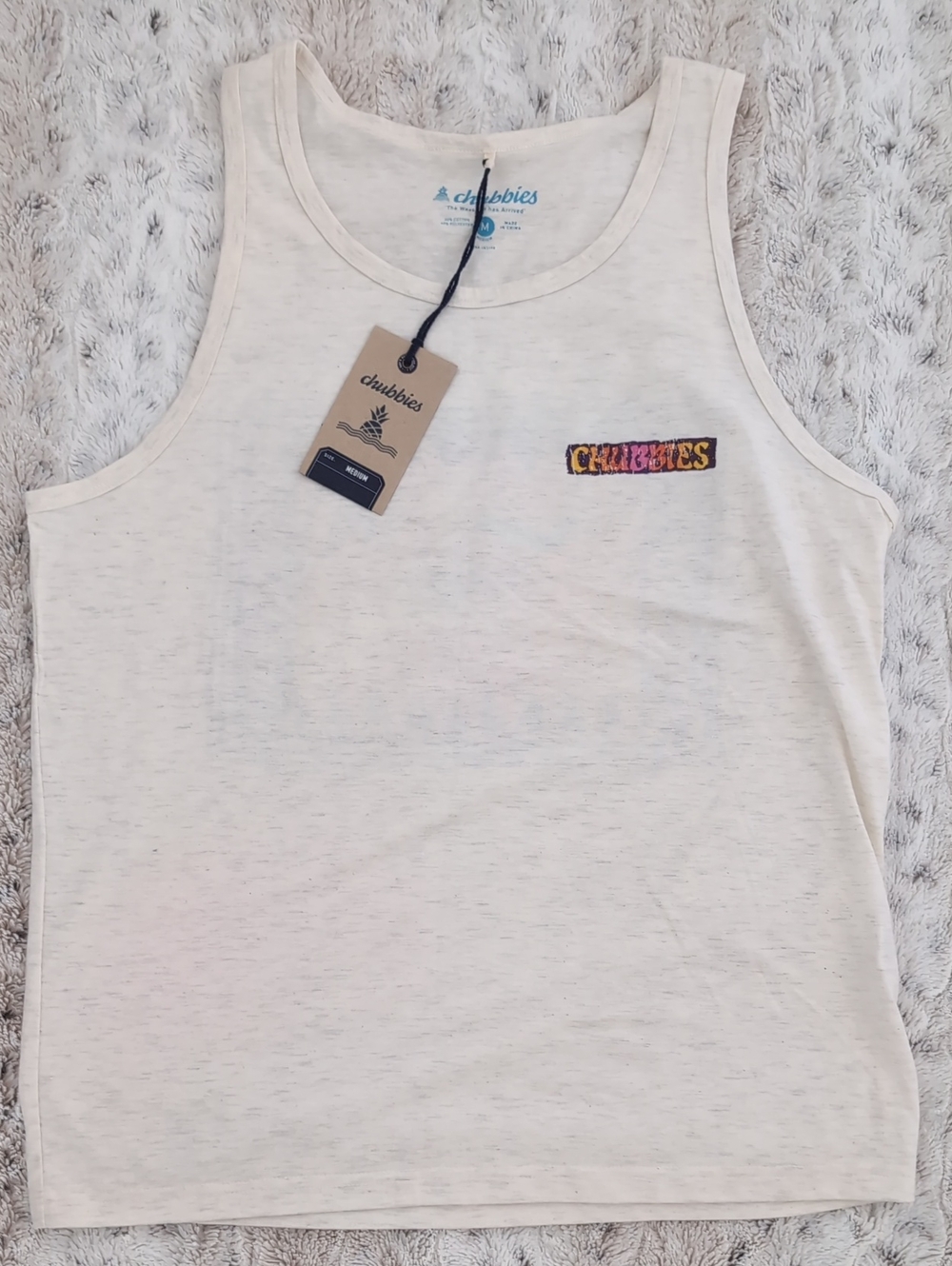 chubbies The Wind Slammer Graphic Tank